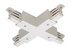 Juno HD Commercial Track Lighting HTEK38-WH (HTEK38 WH) 277V 2-Circuit/2-Neutral, HTEK X Connector, White Color