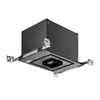 Juno Aculux Recessed Lighting IC49LSQ-930-N-L 3-1/4 inch LED New Construction IC Square Housing 1000 Lumens, 3000K Color Temperature, 93 CRI, Narrow Flood Beam, 120-277V, Lutron Hi-Lume 3-wire Dimming, Ecosystem Compatible