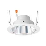 Juno J6RL G4 DC 06LM 35K 90CRI 120 FRPC CWH Recessed Lighting 6" Gen 4 Retrofit LED Downlight Trim Module 600 Lumens, 3500K Color Temperature, Clear Cone, Less Medium Base Socket Adapter