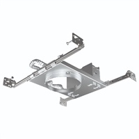 Juno JPDZ4SQNCMF MVOLT ZT10 U Recessed Lighting Podz 4" Square New Construction Mounting Frame, 120-277V, 0-10V, 10% Dim