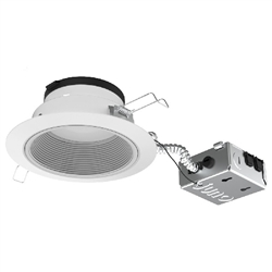 Juno JPDZ4JB RDB1 WWH M6 Recessed Lighting 4" Podz Canless IC LED Trim and Remodel Downlight, 700 Lumens/1000 Lumens/1200 Lumens, 2700K/3000K/3500K/4000K/5000K/WarmDim Color Temperature, 90 CRI, 120V, Forward & Reverse Phase Cut Dimming,