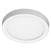 Juno Lighting JSF 5IN 07LM 27K 90CRI 120 FRPC WH Recessed Lighting 5" LED Round SlimForm Surface Mount Downlight, 700 Lumens, 2700K Color Temperature, 90 CRI, Dedicated 120V, Forward Reverse Phase Dimming, White Finish