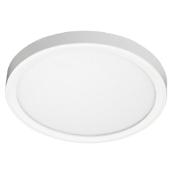 Juno JSF 13IN 18LM SWW5 90CRI 120 FRPC WH Recessed Lighting 13" LED Round SlimForm Surface Downlight, 1800 Lumens, 2700K-5000K Color Selectable, 90 CRI, Dedicated 120V, Forward Reverse Phase Dimming, White