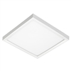 Juno Lighting JSFSQ 7IN 10LM 27K 90CRI 120 FRPC WH Recessed Lighting 7" LED Square SlimForm Surface Mount Downlight, 1000 Lumens, 2700K Color Temperature, 90 CRI, Dedicated 120V, Forward Reverse Phase Dimming, White Finish