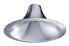 Juno Recessed Lighting L600HW-PT 6" LED Hyperbolic Trim, Open Reflector, Wide Distribution, Pewter White Low Iridescent Alzak Finish