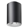 Juno LC8S 08LM 27K 120 B G4 80CRI EZB Indy 8" Round Cylinder Surface Mount L-Series Housing, 800 Lumens, 2700K Color Temperature, 120V, Black Cylinder, Gen 4, 80 CRI, Logarithmic Dimming to <1%