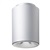 Juno LC8S 17LM 50K 347 S G4 80CRI EZB BR Indy 8" Round Cylinder Surface Mount L-Series, 1700 Lumens, 5000K Color Temperature, 120-277V, Silver Cylinder, Gen 4, 80 CRI, Forward or Reverse Phase Dimming Driver