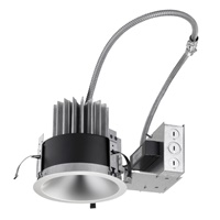 Juno LRM4 08LM 30K MVOLT G4 80CRI ZT Indy 4" Round Remodel Housing, 800 Lumens, 3000K Color Temperature, 120-277V, G4 Generation, 80 CRI, 0-10V Dimming to 10% Min