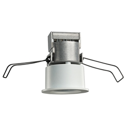 Juno Recessed Lighting MD1LWG2-27K-SP-WH Wet Location 2-1/4" Mini LED Downlight 2700K Spot Beam Spread, White Finish