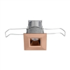 Juno Recessed Lighting MDSLWG2-27K-FL-BZ 2-1/4" Mini LED Square Downlight Wet Location 2700K Flood Beam Spread, Bronze Finish