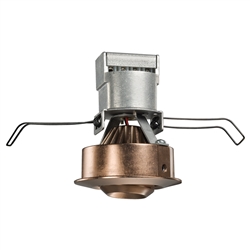 Juno Recessed Lighting MG1LG2-927-FL-BZ 2-5/8" LED Mini LED Gimbal Downlight, 2700K, 90 CRI, Flood Beam Spread, Bronze Finish