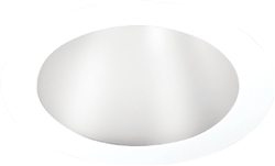 Juno Aculux NT3DP W SF 3" White Reflector White Trim Ring