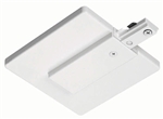 Juno Track Lighting R21WH (R21 WH) Trac Lites End Feed Connector and Outlet Box Cover, White Color