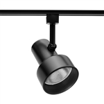 Juno Track Lighting R512B-BL (R512 BLB BL) Trac Lites Step Cylinder Line Voltage 65W BR30/75W PAR30L Black Baffle Black Color