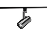 Juno Track Lighting R620L 30K 80CRI PDIM VBS BL Trac Lites 15W Adjustable Beam LED Cylinder Line Voltage, 120V, 3000K, 80 CRI, Phase Dimmable, Variable Beam System, Black Finish