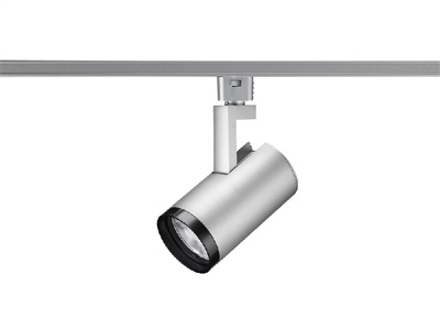 Juno Track Lighting R620L 30K 80CRI PDIM VBS SL Trac Lites 15W Adjustable Beam LED Cylinder Line Voltage, 120V, 3000K, 80 CRI, Phase Dimmable, Variable Beam System, Silver Finish