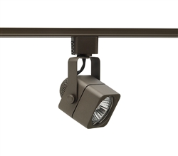 Juno Track Lighting R714BZ (R714 BZ) Trac Lites Line Voltage Cube 120V, 35-50W MR16 GU10, Bronze Color