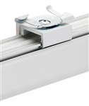 Juno HD Commercial Track Lighting SKBT12-WH (SKBT12 WH) 277V 2-Circuit/2-Neutral, TEK/HTEK Mounting Bracket for Mounting to Flush Tile T-bar Ceiling, White Color