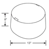 Juno Recessed Lighting SP3223-FBA-1 1 Hour Fire Rated Barrier for Use with Compatible Air-Loc IC Housings