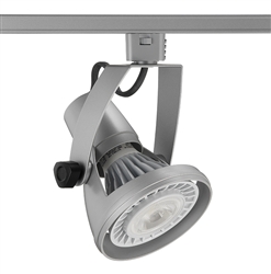 Juno Track Lighting T1030E-SL (T1030 E26 75W SL) Die Cast Gimbal 75W PAR30 Long Neck Standard Base, Silver Finish