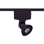 Juno Track Lighting T1040H-BL (T1040 H BL) Trac Master Low Voltage Horizontal Lily16 MR16 LED-Compatible Lampholders, Black Finish