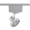 Juno Track Lighting T1042H-SL (T1042 H SL) Trac Master Low Voltage Horizontal Concentricity16 MR16 LED-Compatible Lampholders, Silver Finish
