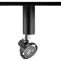 Juno Track Lighting T1042V-BL (T1042 V BL) Trac Master Low Voltage Vertical Concentricity16 MR16 LED-Compatible Lampholders, Black Finish