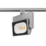 Juno T1050L 27K 80CRI PDIM SL Track Lighting  12W LED Wall Wash, 1700 Lumens, 2700K, 80 CRI, Phase Dimmable, Silver