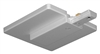 Juno Track Lighting T21SL (T21 SL) 1-Circuit Trac Master End Feed Connector and Outlet Box Cover, Silver Color