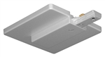 Juno Track Lighting T21SL (T21 SL) 1-Circuit Trac Master End Feed Connector and Outlet Box Cover, Silver Color