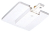 Juno Track Lighting T21WH (T21 WH) 1-Circuit Trac Master End Feed Connector and Outlet Box Cover, White Color