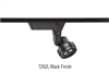 Juno Track Lighting T252L-35K-N-BL Cylindra 18W LED 3500K, Narrow Flood Beam Spread, Black Finish