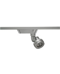 Juno Track Lighting T252L-3K-S-SL Cylindra 18W LED 3000K, Spot Beam Spread, Silver Finish