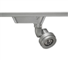 Juno Track Lighting T252LG2-27HCNSL Cylindra 11W LED 2700K, 90 CRI, Narrow Flood Beam Spread, Silver Finish