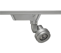 Juno Track Lighting T252LG2-35VWSL Cylindra 11W LED 3500K, Spectral White, Wide Flood Beam Spread, Silver Finish