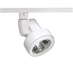 Juno Track Lighting T254L 27K ES PDIM NFL WH Cylindra 19W LED 3000K Enhanced Spectrum, Narrow Flood Beam Spread, White Finish