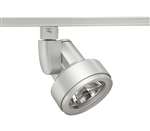 Juno Track Lighting T254L 27K 80CRI PDIM NFL SL Cylindra 19W LED 2700K, Narrow Flood Beam Spread, Silver Finish