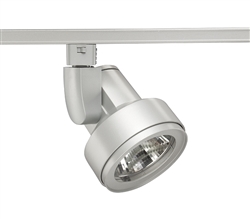 Juno Track Lighting T254L-27K-ES-N-SL Cylindra 19W LED 3000K Enhanced Spectrum, Narrow Flood Beam Spread, Silver Finish