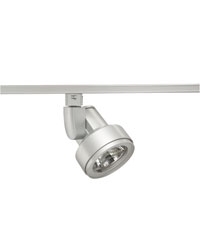 Juno Track Lighting T254L-3K-ES-N-SL Cylindra 19W LED 3000K Enhanced Spectrum, Narrow Flood Beam Spread, Silver Finish