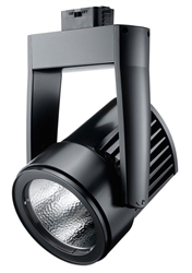 Juno Track Lighting T255LED-27D-NFL-BL Cylindra 45W Dimmable LED 2700K Color Temperature, Narrow Flood Beam Spread, Black Finish