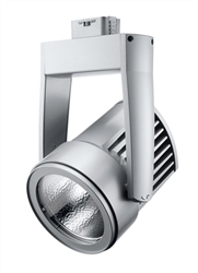 Juno Track Lighting T255LED-35K-NFL-SL Cylindra 45W LED 3500K Color Temperature, Narrow Flood Beam Spread, Black Finish