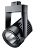 Juno Track Lighting T255LED-3D-SP-BL Cylindra 45W Dimmable LED 3000K Color Temperature, Flood Beam Spread, Black Finish