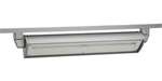 Juno Track Lighting T257L 27K 80CRI PDIM SL 70W Dimmable LED Wall Wash / Flood Track Fixture, 2700K, Silver Finish