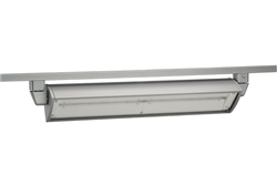 Juno Track Lighting T257LED-35K-DIM-SL 70W Dimmable LED Wall Wash / Flood Track Fixture, 3500K, Silver Finish