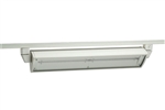 Juno Track Lighting T257LED-35K-DIM-WH 70W Dimmable LED Wall Wash / Flood Track Fixture, 3500K, White Finish