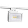 Juno Track Lighting T258L-27K-HC-WH Wall Wash Flood 30W LED 2633 Lumens, 2700K Color Temperature, 90 CRI, White Finish