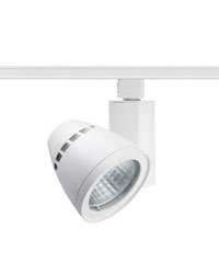 Juno Track Lighting T262L-35D-N-WH Conix II 24W Dimmable LED Track Fixture 3500K, Narrow Flood, White Finish