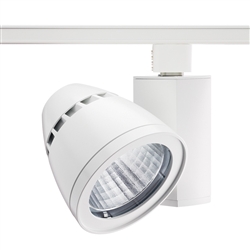 Juno Track Lighting T263LG3-27SWH Conix II Generation 2 27W Dimmable 80 CRI LED Track Fixture 2700K, Spot, White Finish