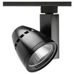 Juno Track Lighting T265L G2 27K 90CRI PDIM FL BL Trac Master Fixture 36W Gen 2 Conix II Dimmable LED, 2700K Color Temperature, 90 CRI, Flood, Black Finish