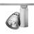 Juno Track Lighting T267L 27K 80CRI OFF FL SL Conix II 64W Non Dimmable 80 CRI LED Track Fixture 2700K, Flood, Silver Finish